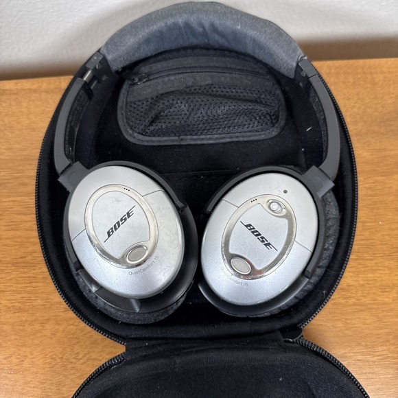BOSE QuietComfort 15 On The Ear Noise Cancelling Headphones w/Case NO CABLE 2009 - Picture 7 of 7